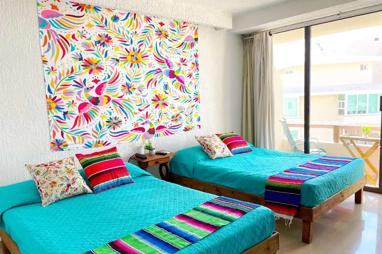 Apartamento Renovated Studio In Cancun Beach At The Hotel Zone