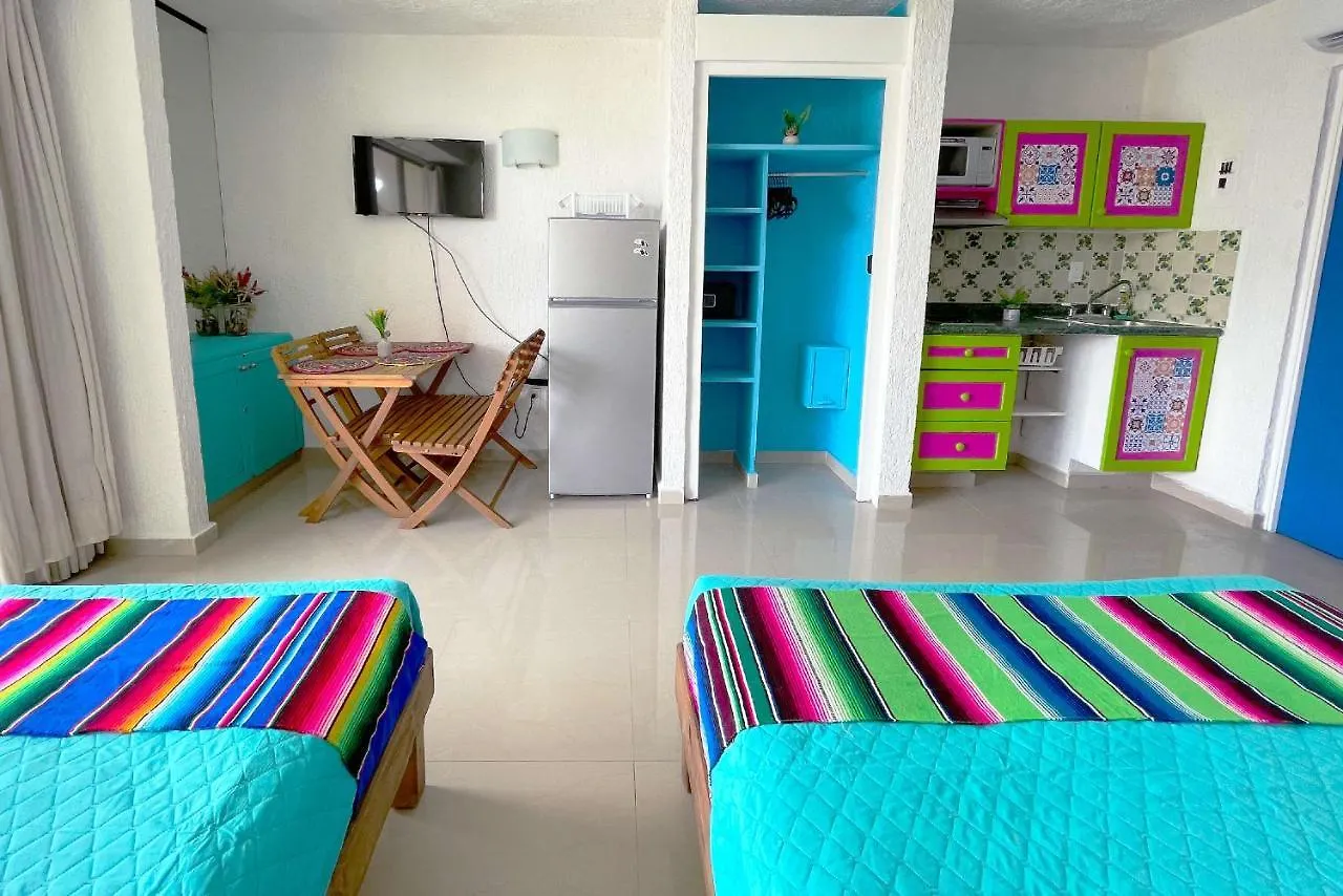 Apartamento Renovated Studio In Cancun Beach At The Hotel Zone