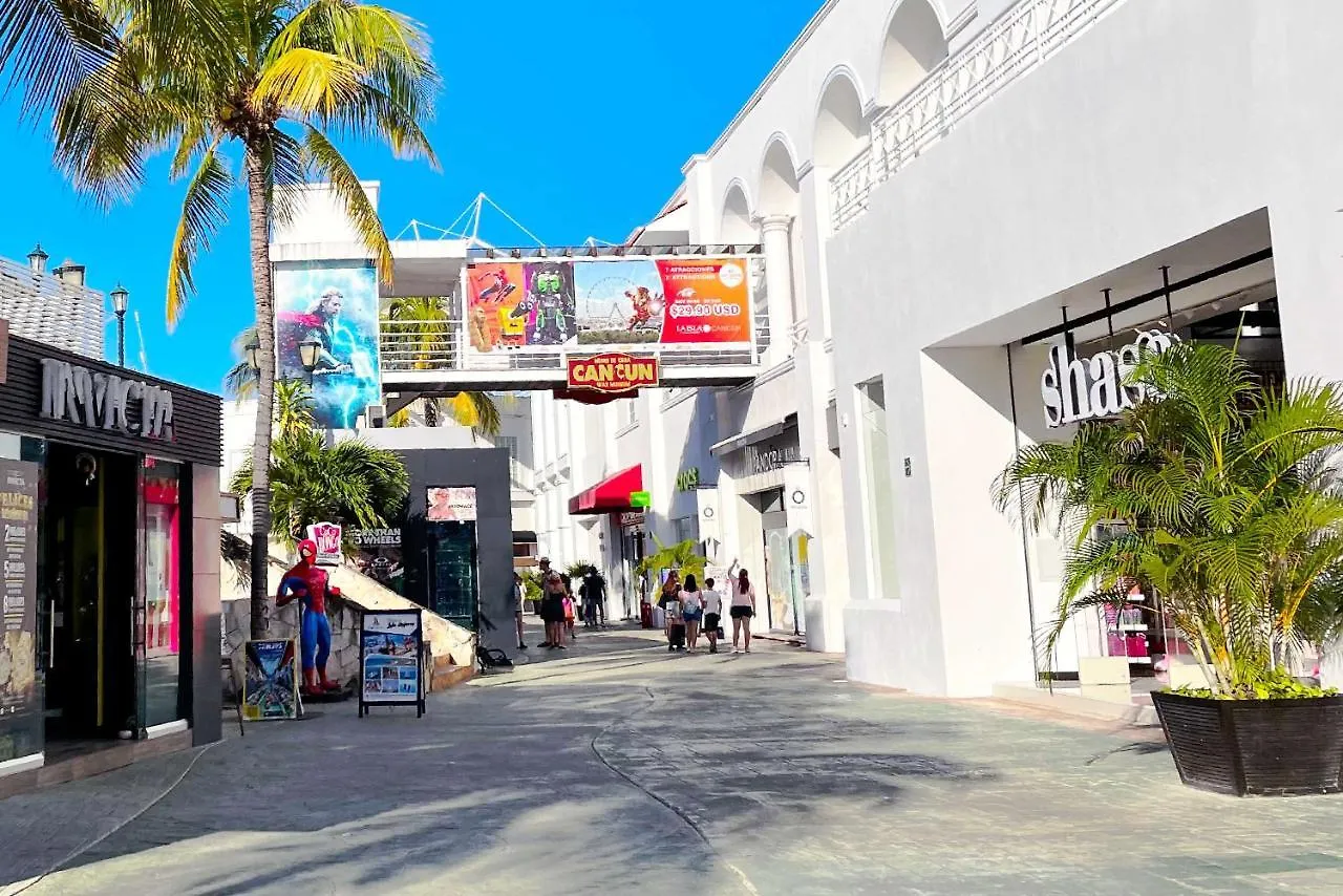 Apartamento Renovated Studio In Cancun Beach At The Hotel Zone